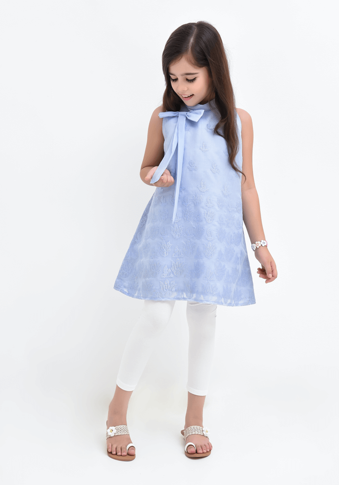 Silk Embroidered Top - Wear Ochre