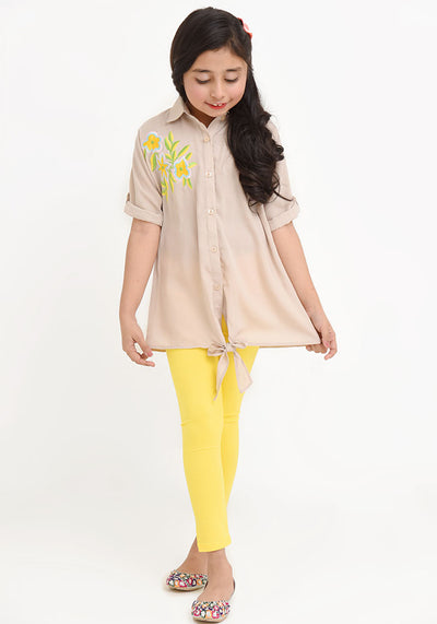 Georgette Embroidered Top
