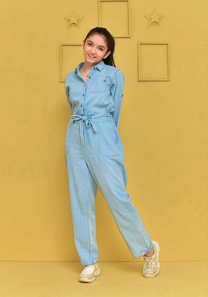 Denim Jumpsuit - Wear Ochre