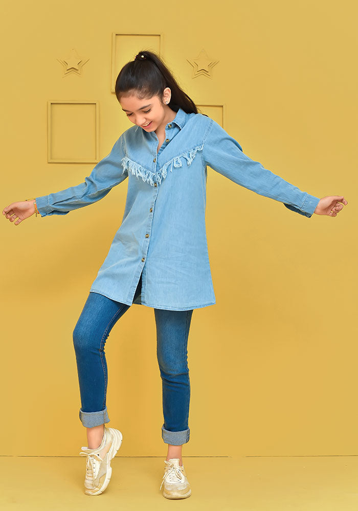 Denim Top - Wear Ochre