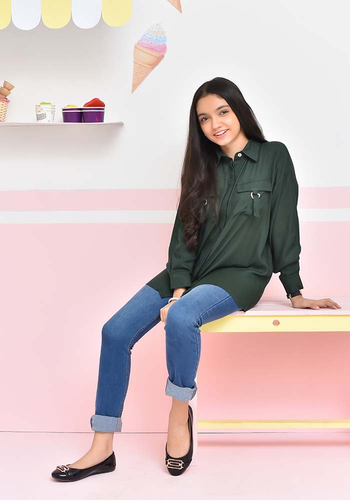 Georgette Top - Wear Ochre
